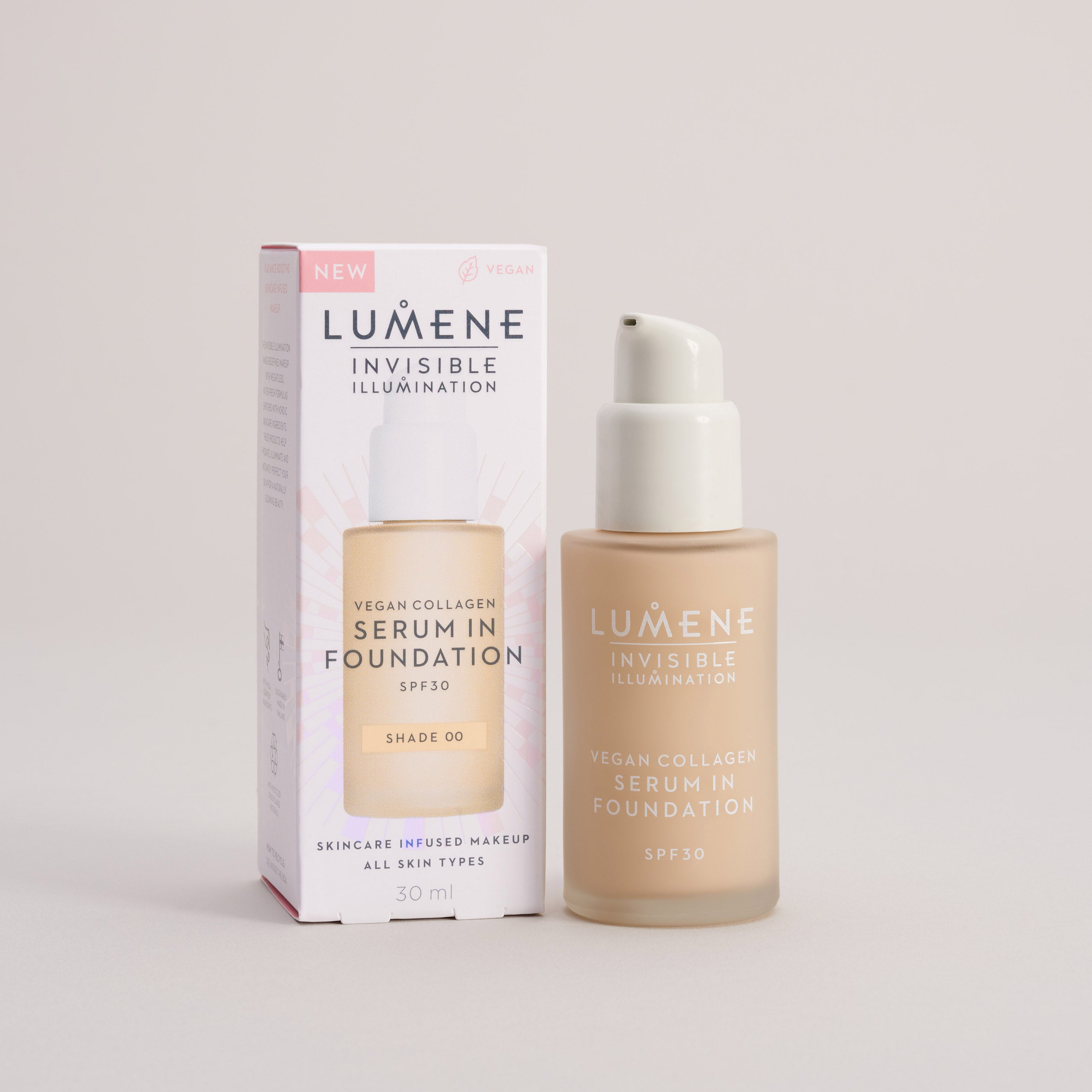 Vegan Collagen Serum in Foundation SPF30