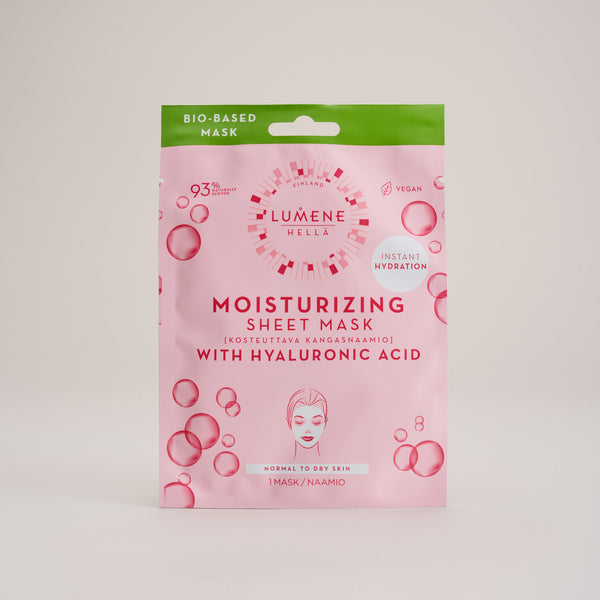 Mousa LU Sheet Mask & Essence Stem 2箱 HELLÄ Moisturizing Sheet Mask – Lumene FI